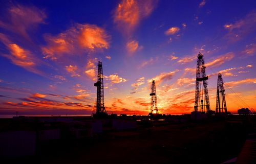 勝利油田風光 開發與自然交融的壯麗畫卷